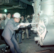 1973년 포항제철 용광로 화입식 썸네일