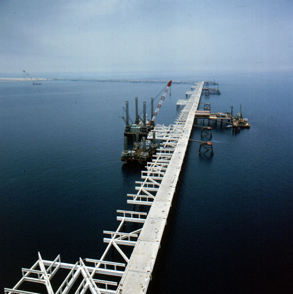 사우디아라비아 주바일 산업항(현대건설 시공)