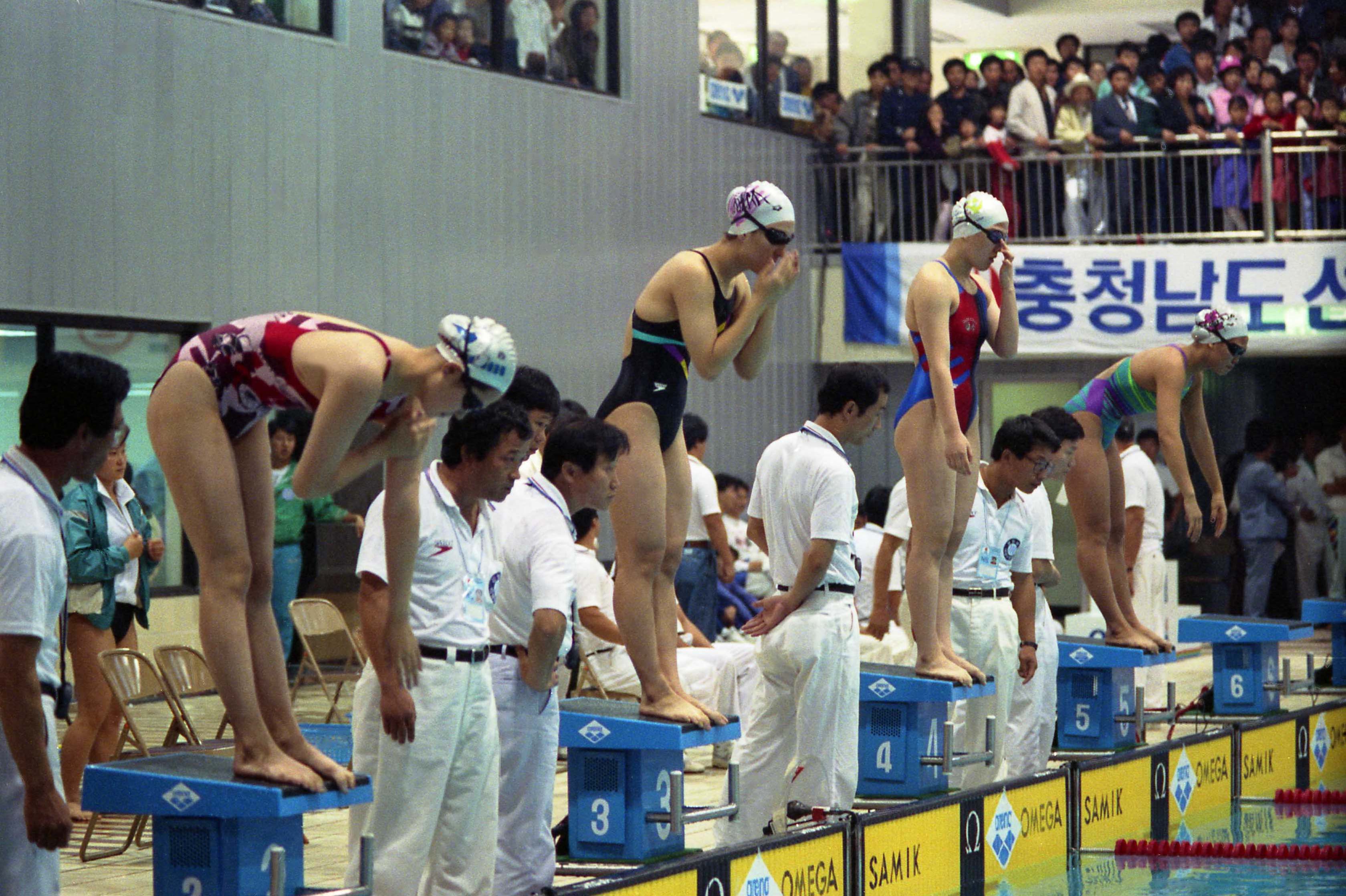 제72회 전국체육대회(수영 남·여고부 결승)