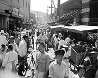 1948년 서울의 시장 