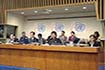 유엔 제1위원회 위원장(최영진) 주재 군비축소와 국제안보를 위한 회의 
