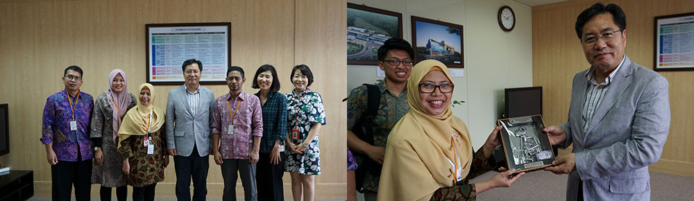 인도네시아 국가기록원 대표단 방문