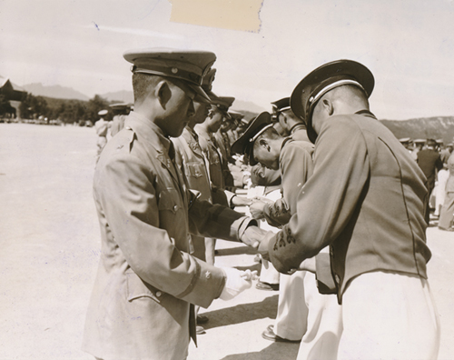 한민국 육군 사관학교 졸업식(1955)