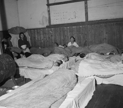 고아원 병동에 격리된 아이들(1951)