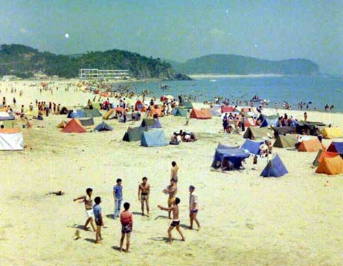 몽산포 해수욕장(1976)