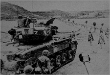(사진)미 제5해병대 낙동강에 진군(1950), CET0048224(1-1)