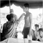 (사진)징병 입대 신체검사 모습(1951), CET0034176(4-1)