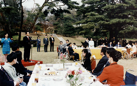 김영삼대통령 장애인의 날 행사 참석