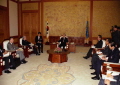 김영삼 대통령 미첼 캉드쉬 국제통화기금(IMF) 총재 접견