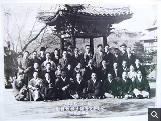 표준어 사정 제1차 회의에 참석한 위원들(1935년)