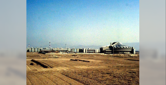 1977년 잠실체육관 전경(현 잠실실내체육관)
