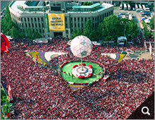 2002 월드컵 응원 인파(한국-이탈리아전) 썸네일 이미지