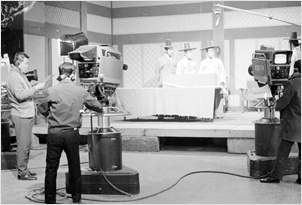 KBS-TV 스튜디오 녹화 모습(1971)