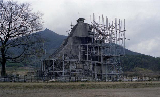 전북 익산군 미륵사지 발굴(1989년)