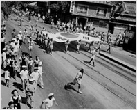 제15회 광복절 기념 시가행진(1960년)