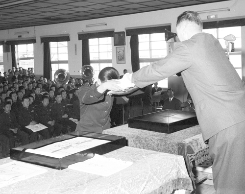 교통고등학교 졸업식(1958)