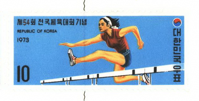 제54회 전국체육대회 기념(장애물 경주)