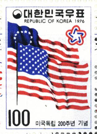 미국 독립 200주년 기념(성조기)