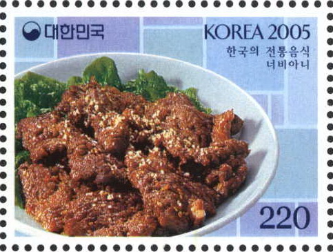 한국의 전통음식 시리즈(너비아니 외 3종)