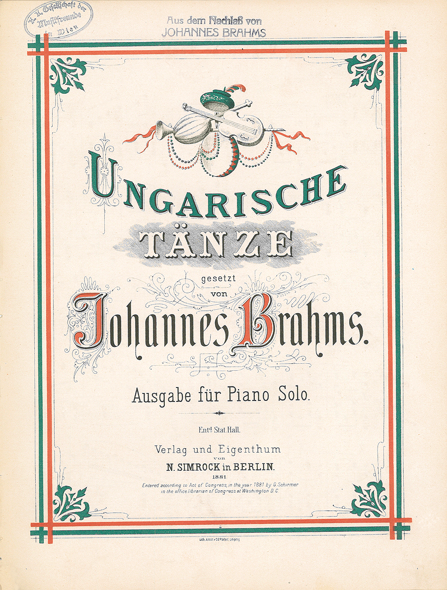 브람스 컬렉션

낭만주의 음악을 대표하는 브람스(Johannes Brahms, 1833-1897)의 자필 혹은 인쇄본 악보를 비롯해 브람스가 주고받은 서신과 유품들을 모은 것이다. 빈 악우협회 기록관의 브람스 컬렉션은 그의 예술과 학문 세계를 넘어 19세기 후반 빈(vienna)의 문화사와 음악사를 이해하는 주요한 자료이다.