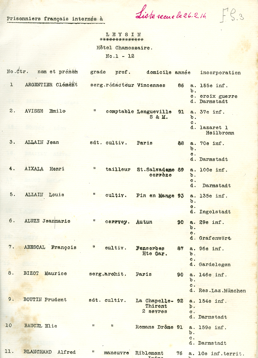 1914-1923 국제전쟁포로기구 기록

국제전쟁포로기구 문서는 제1차 세계대전에 관한 증언 및 관련 기록물 컬렉션이다. 이 기록은 전쟁에 대한 인도주의적 원조와 국제 관계 연구에 큰 보탬이 되고 있다.