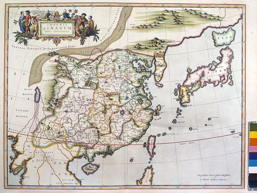 반 데르 헴 지도

17세기 네덜란드 변호사 반 데르 헴(Laurens Van der Hem, 1621-1678)이 모은 2,500쪽의 전집(50권)으로, 지리정보·지도제작 수준을 보여주는 기록물.